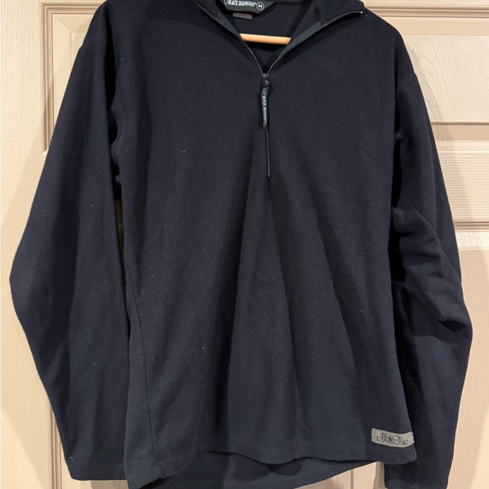 Black Half-Zip Sweater Thermal